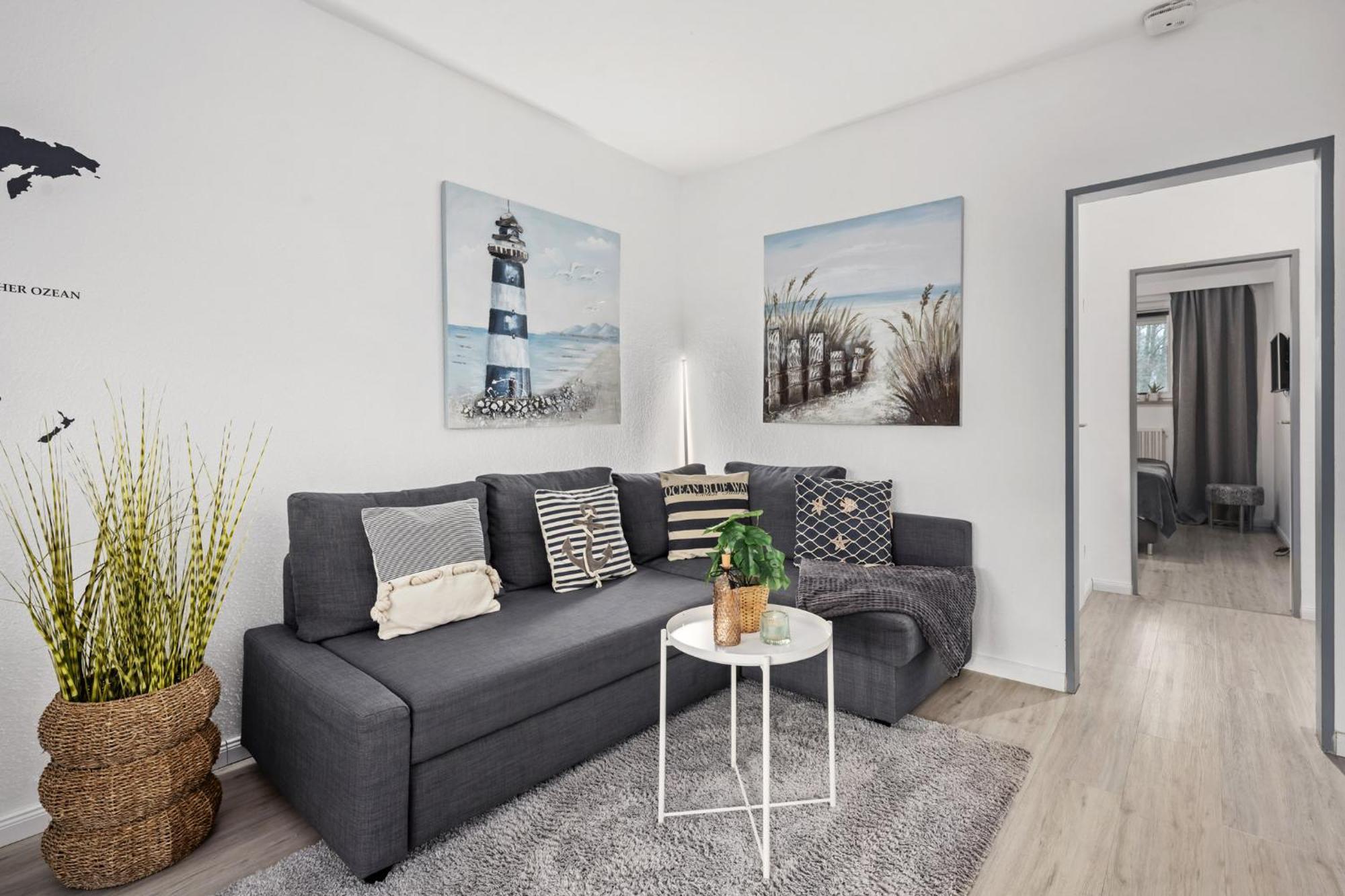 Ferienwohnung Grey Pearl Büsum direkt an der Perlebucht Exterior foto