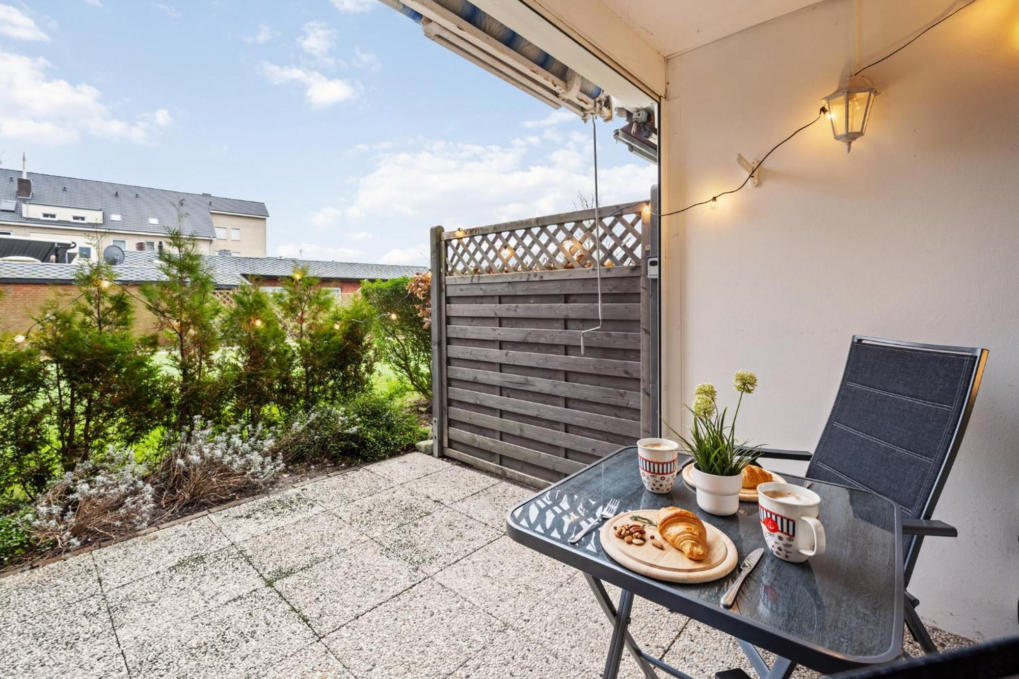 Ferienwohnung Grey Pearl Büsum direkt an der Perlebucht Exterior foto