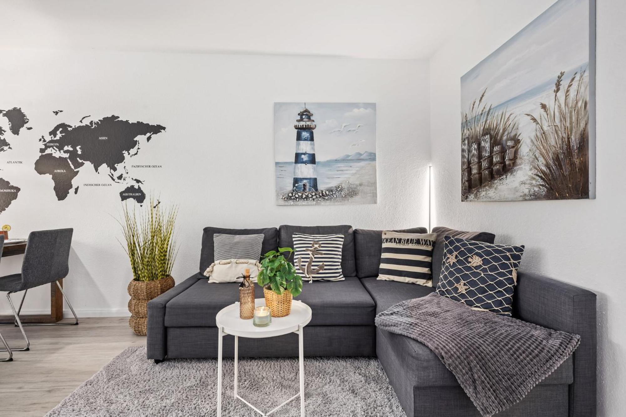 Ferienwohnung Grey Pearl Büsum direkt an der Perlebucht Exterior foto